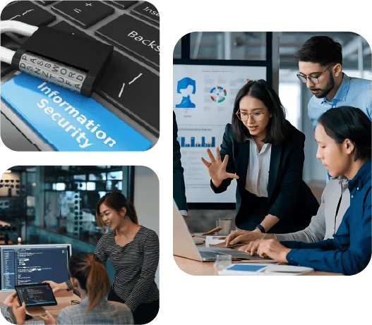 IT professionals working across infrastructure, support, and security